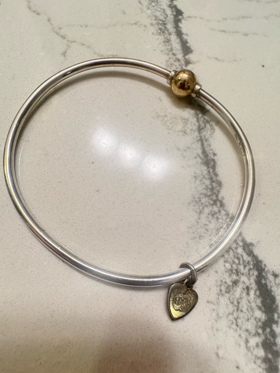 Eden Hand Arts Jewelry - Eden Hand Arts original screwball bracelet in sterling and 14k